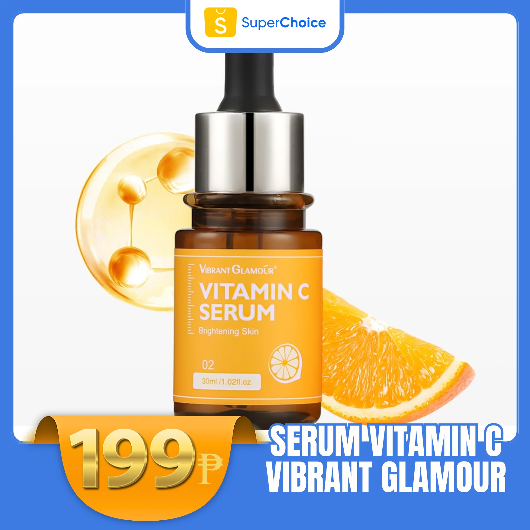 Vitamin C Serum VIBRANT GLAMOUR Vitamin C Serum Brightening Skin Care