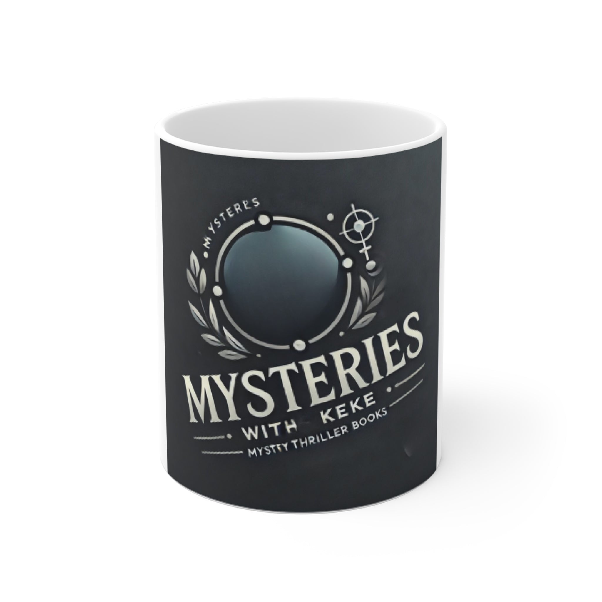 11oz Mystery Lover Gift Mug - Thrilling Mysteries With Keke