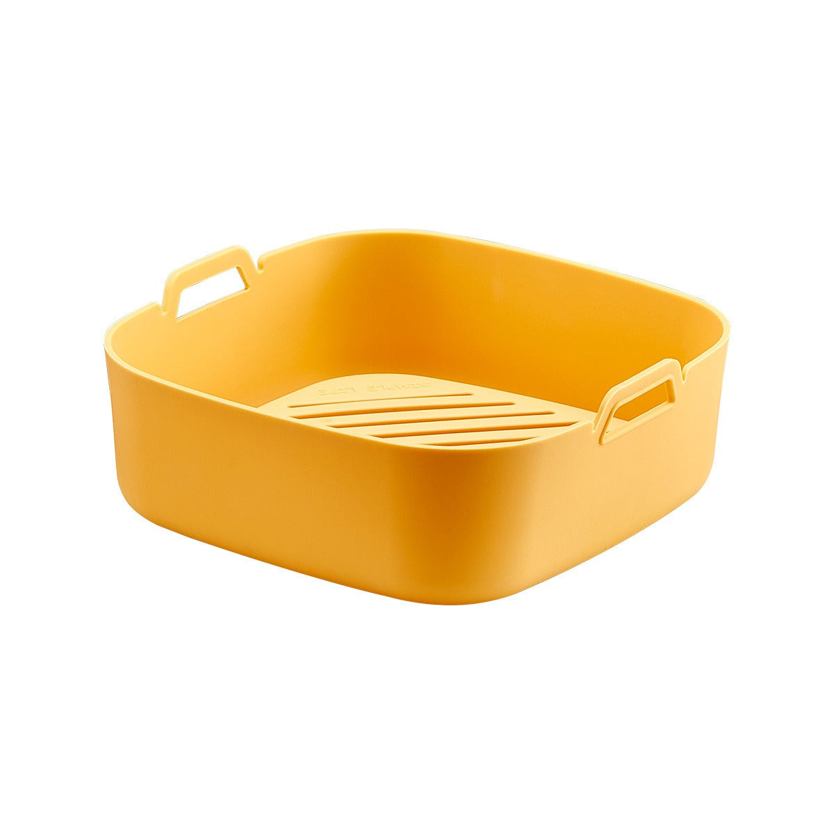 Air fryer special bowl, food grade microwave oven, double ear baking bowl, high-temperature resistant silicone fruit salad bowl