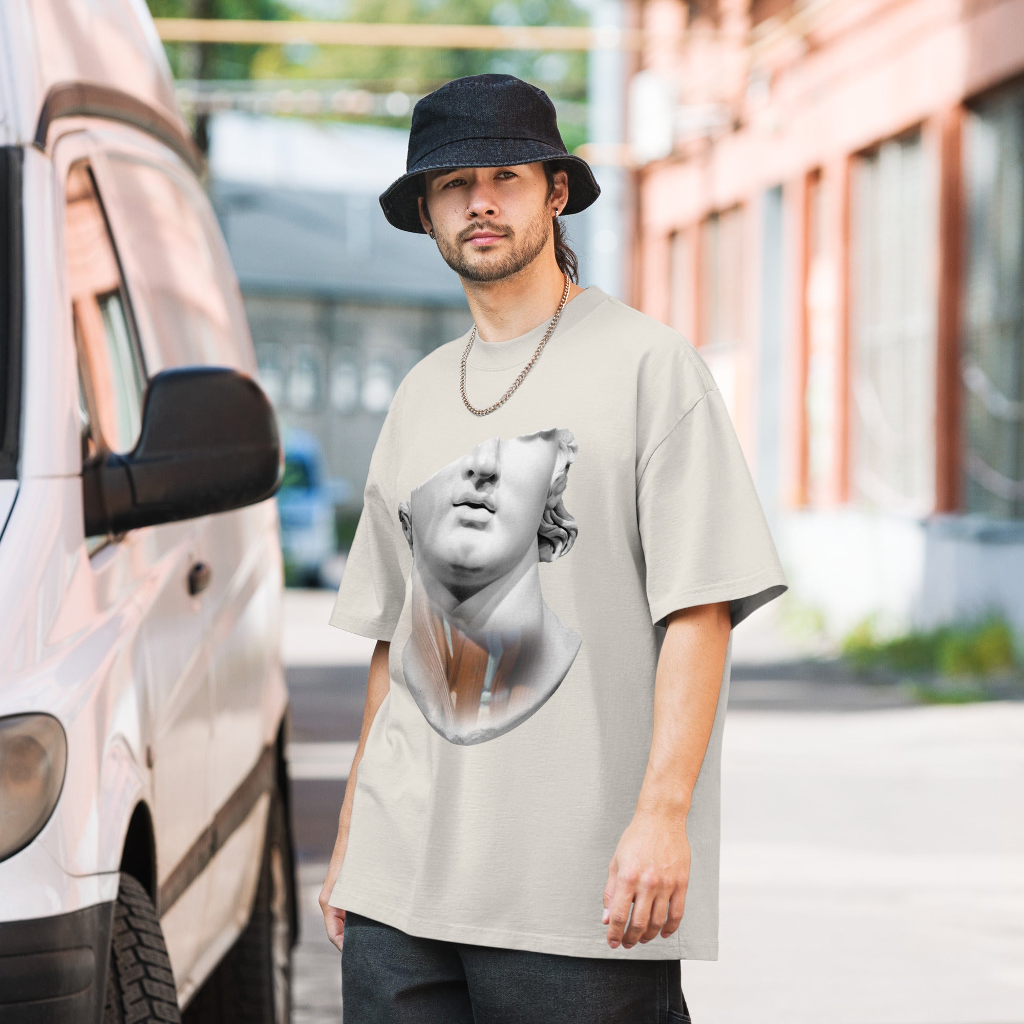 Oversized faded t-shirt