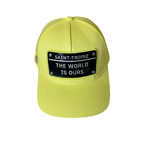 Casquette "THE WORLD IS OURS" Saint-Tropez