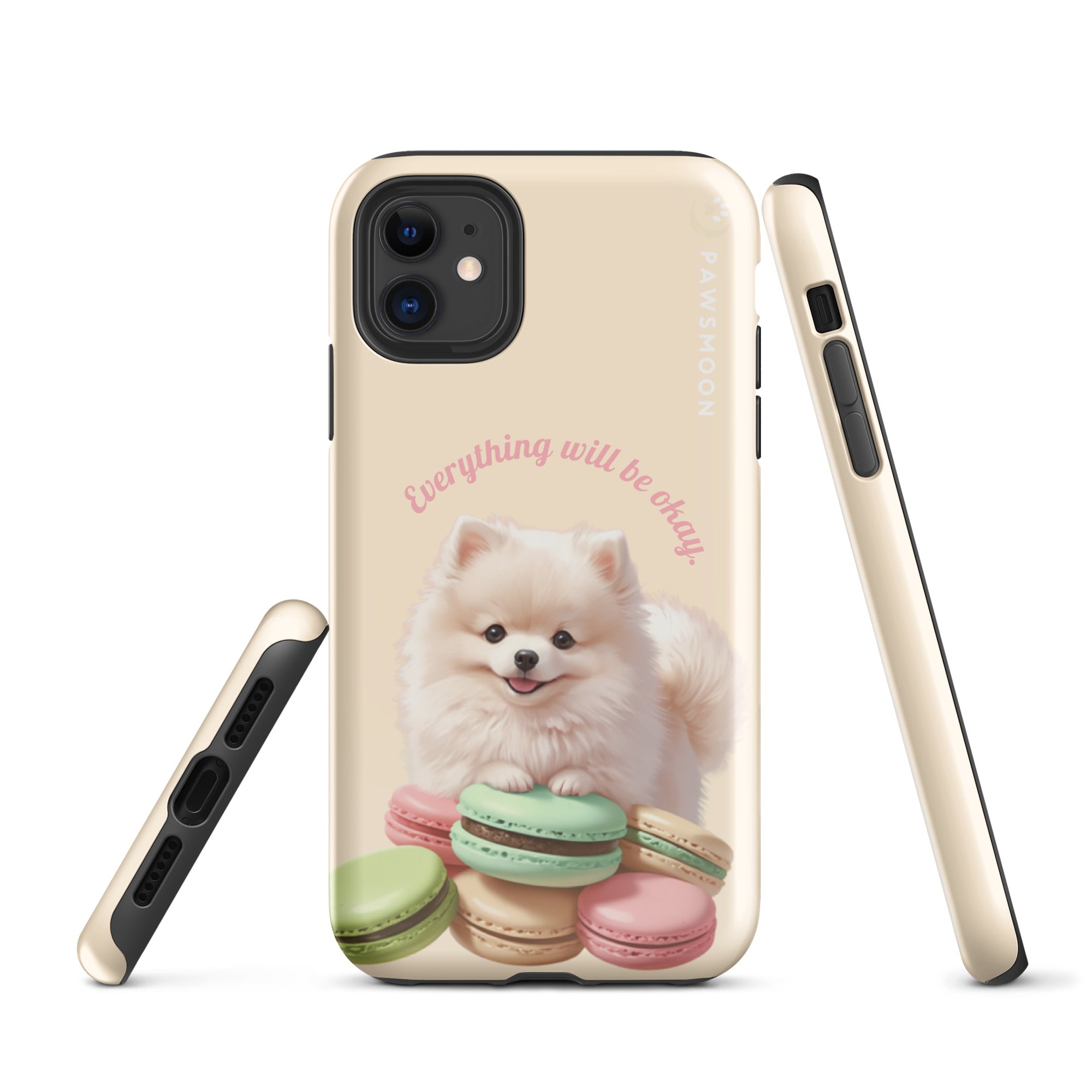 Pomeranian Macaron Case