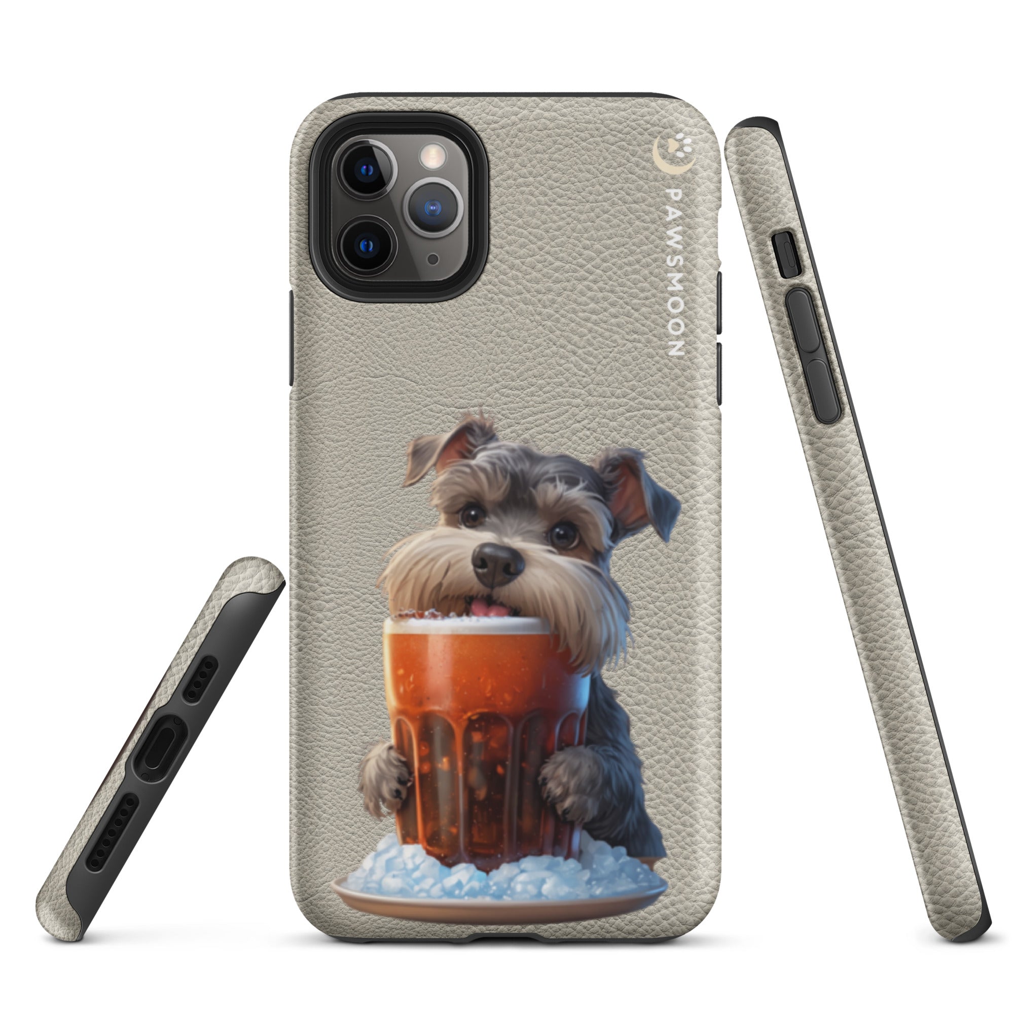 Charming Schnauzer Phone Case