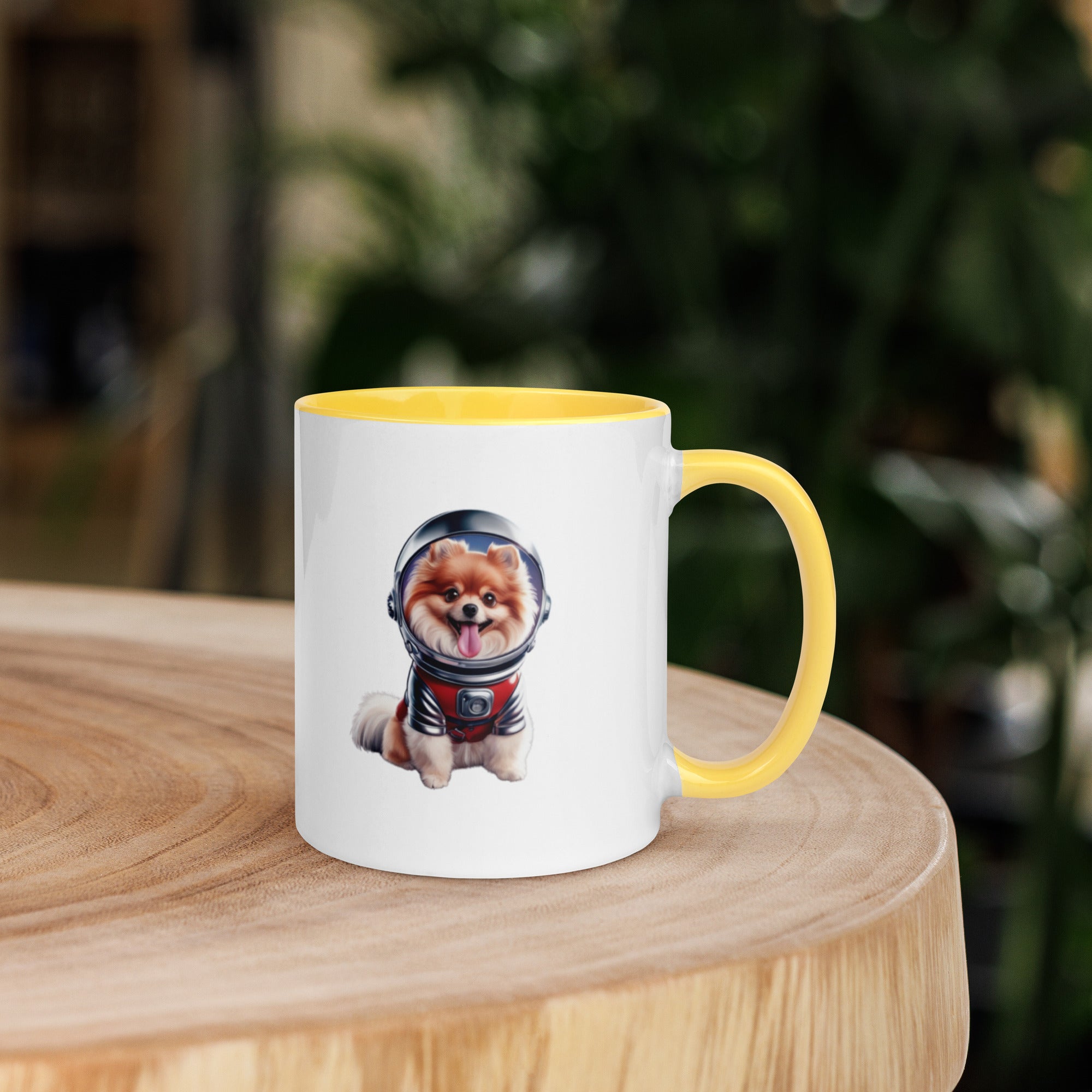 Space Pomeranian Mug