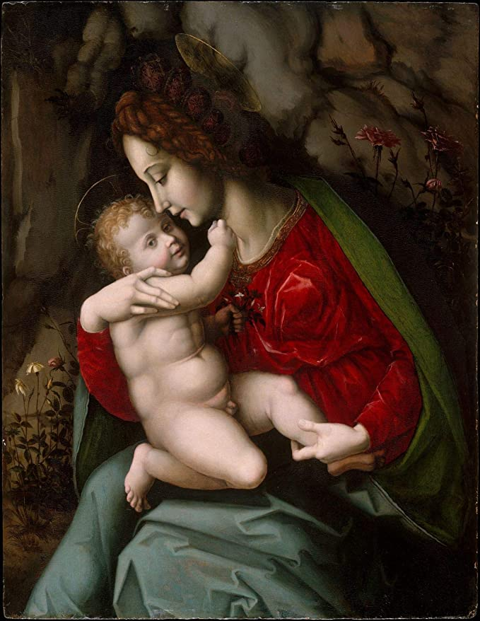 Madonna and Baby by Bachiacca 2018