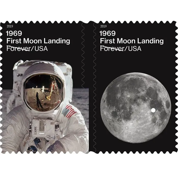 First Moon Landing 2019 - 5 Sheets /120 Pcs