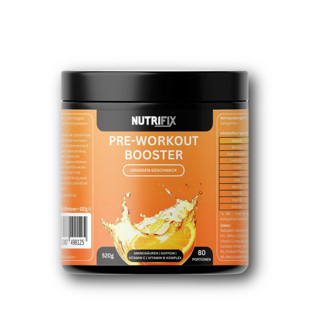 Pre-Workout Booster - Orange