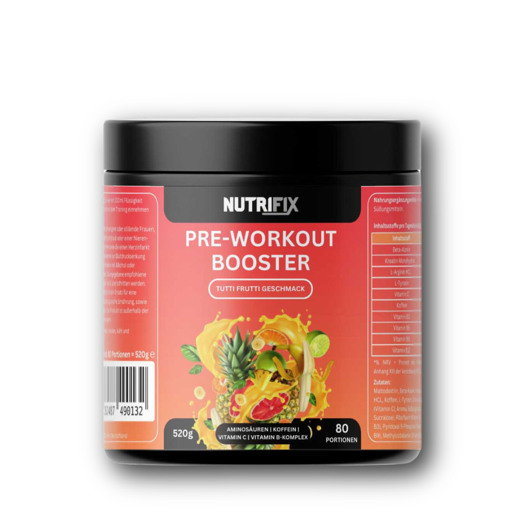 Pre-Workout Booster - Tutti Frutti