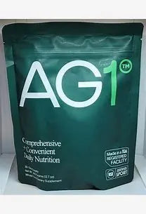 AG1 Comprehensive + Convenient Daily Nutrition