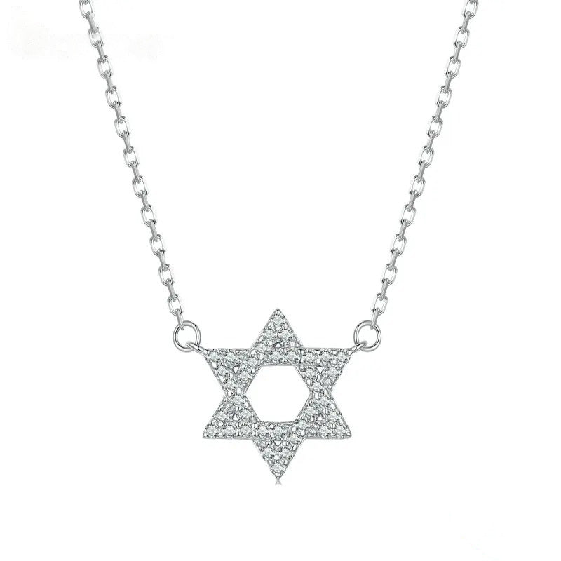 Hexagonal Star Necklace