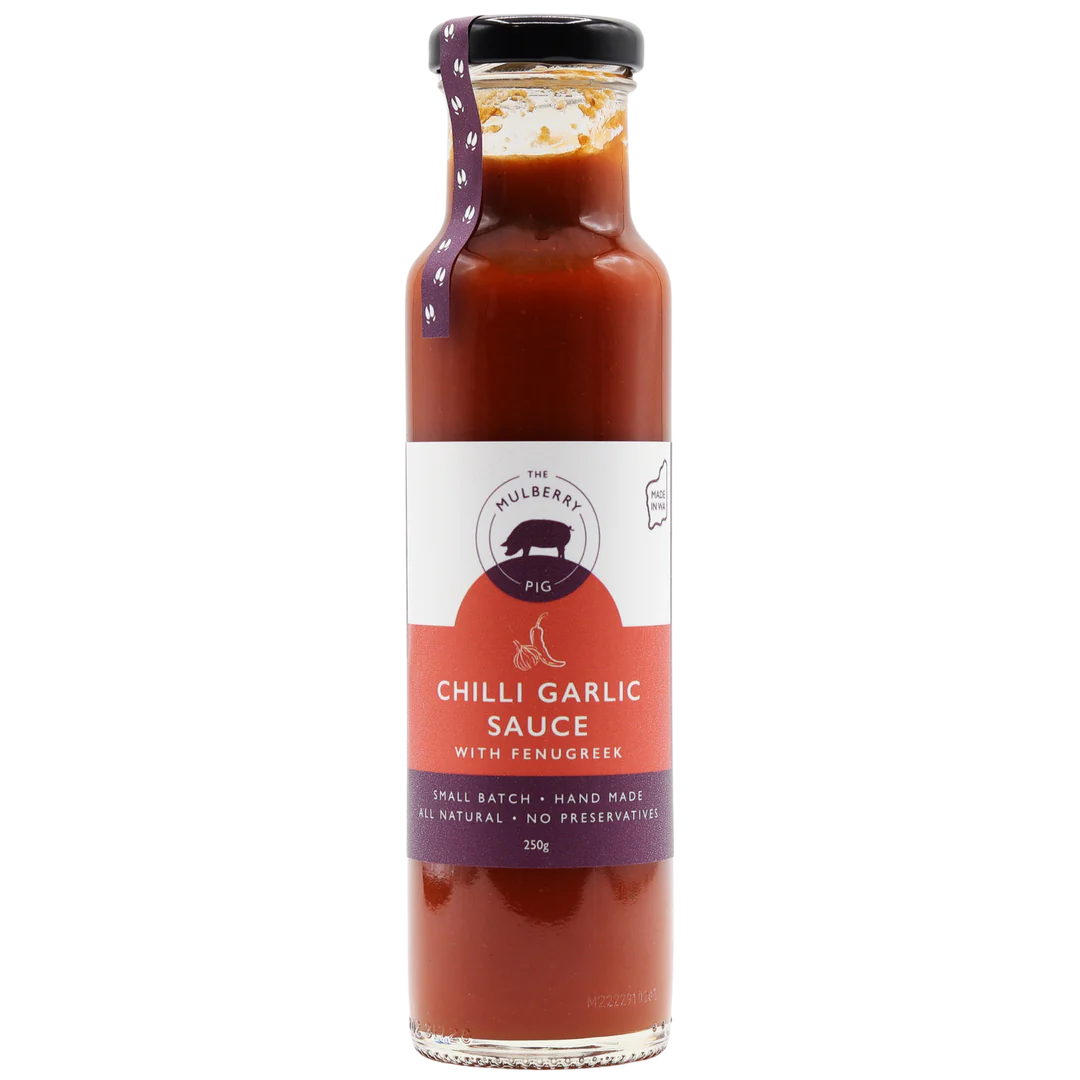 CHILLI GARLIC SAUCE with Fenugreek