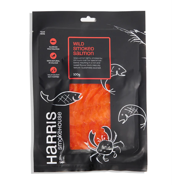 HS - Wild Smoked Salmon 100g