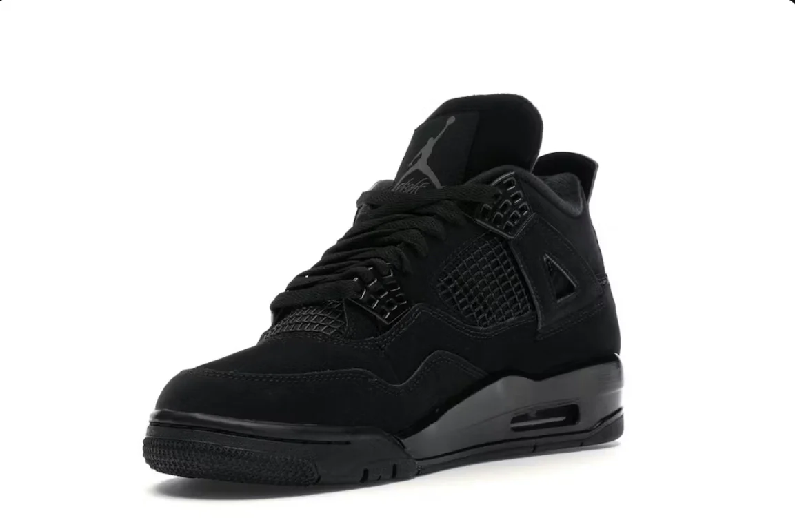 Retro 4 all black