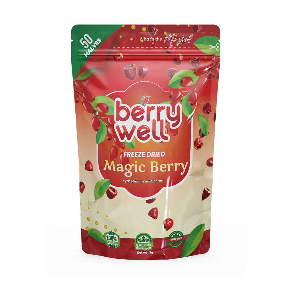 50 Halves | Miracle Fruit  Freeze Dried Magic Berry