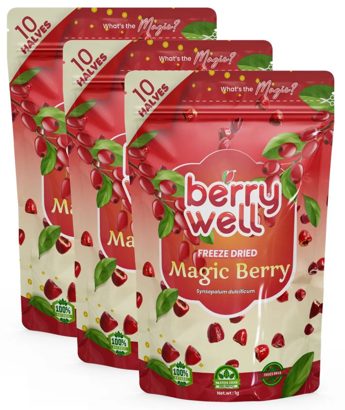 10 Halves (3 Combo) | Miracle Fruit  Freeze Dried Magic Berry