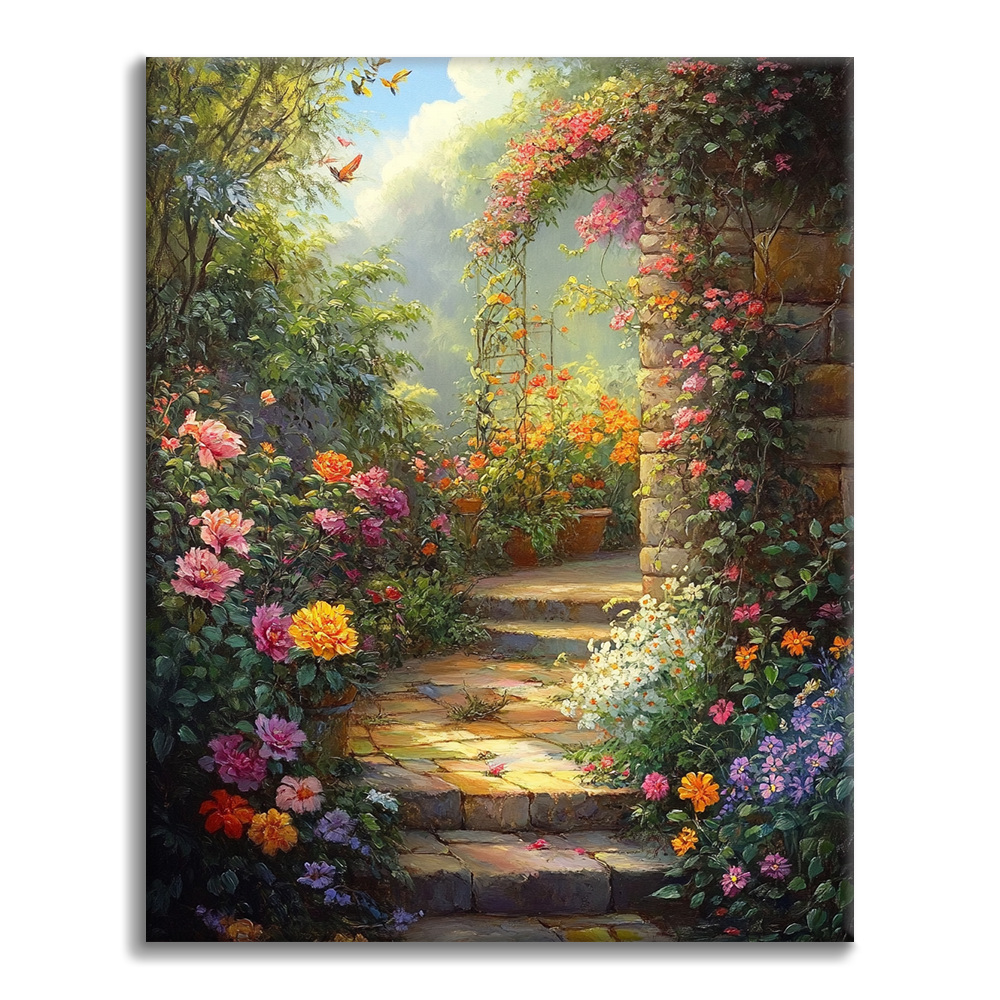 JardíN De Primavera- Pintar por Números