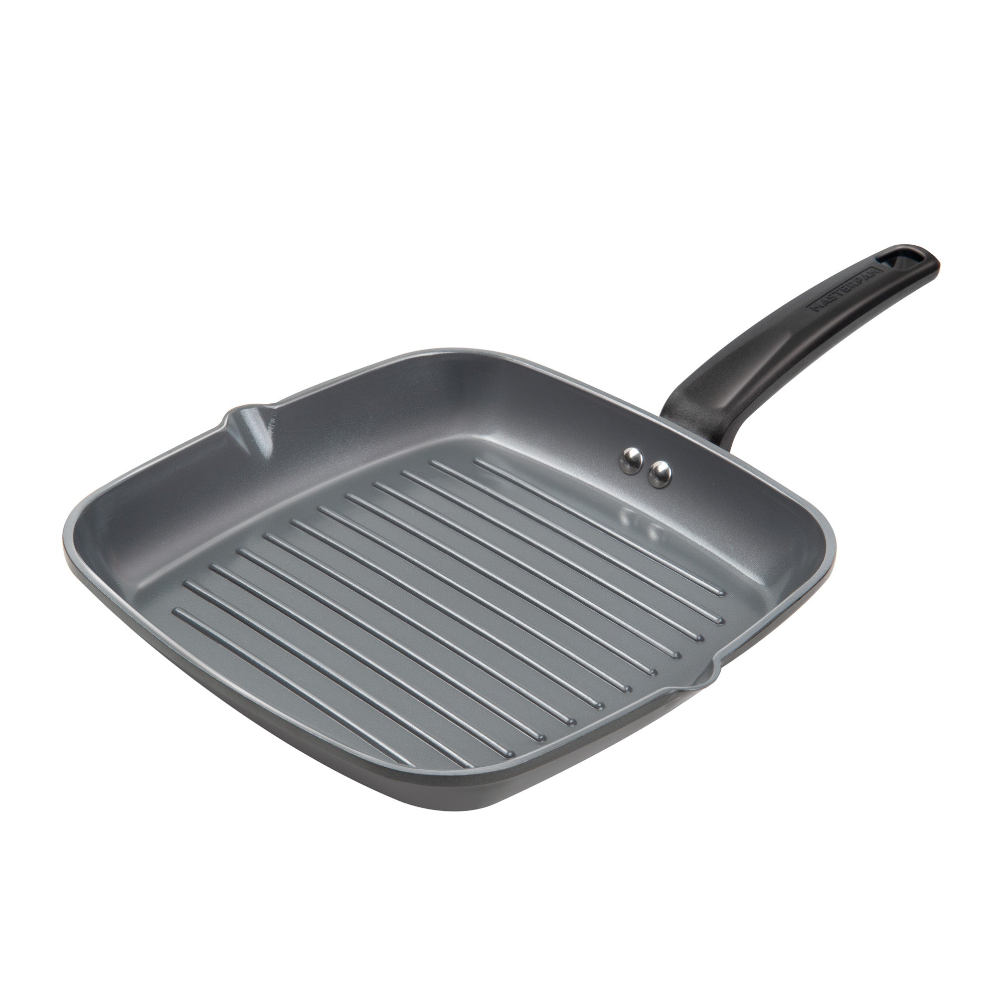 MASTERPAN Ceramic Nonstick Grill Pan, 10" (25cm)