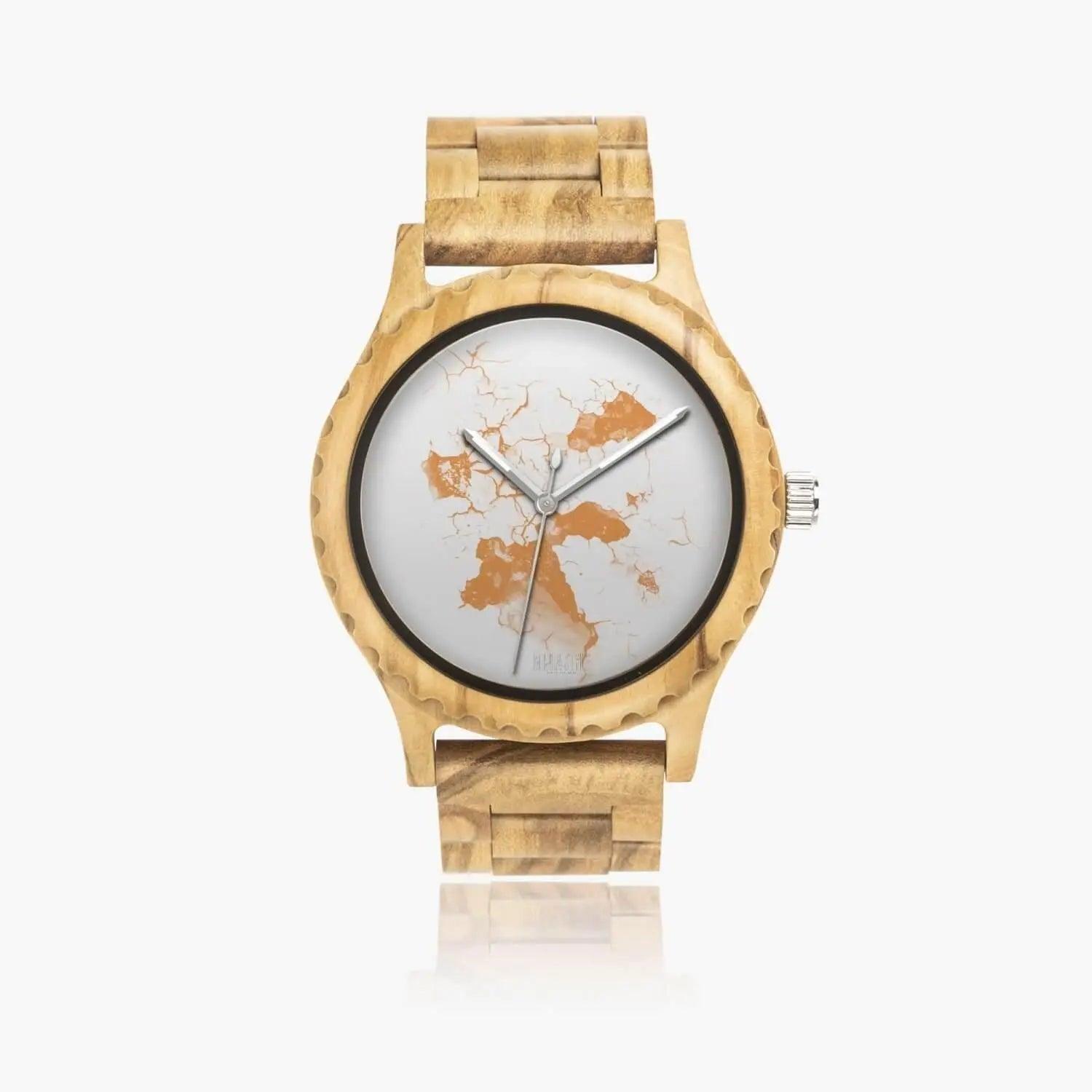 Alien Island  Natural Wooden Watch