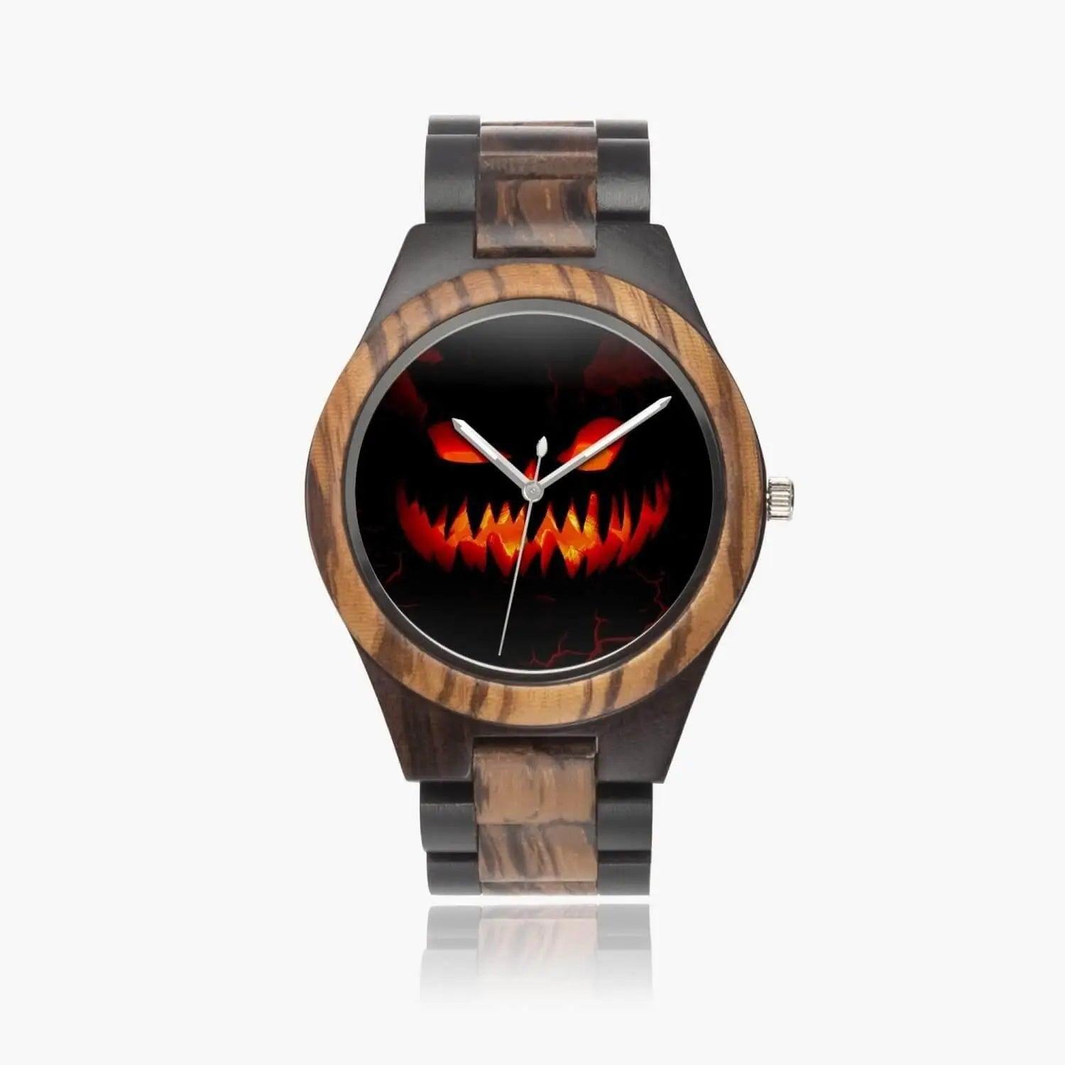 Luxury Halloween Wooden Watch