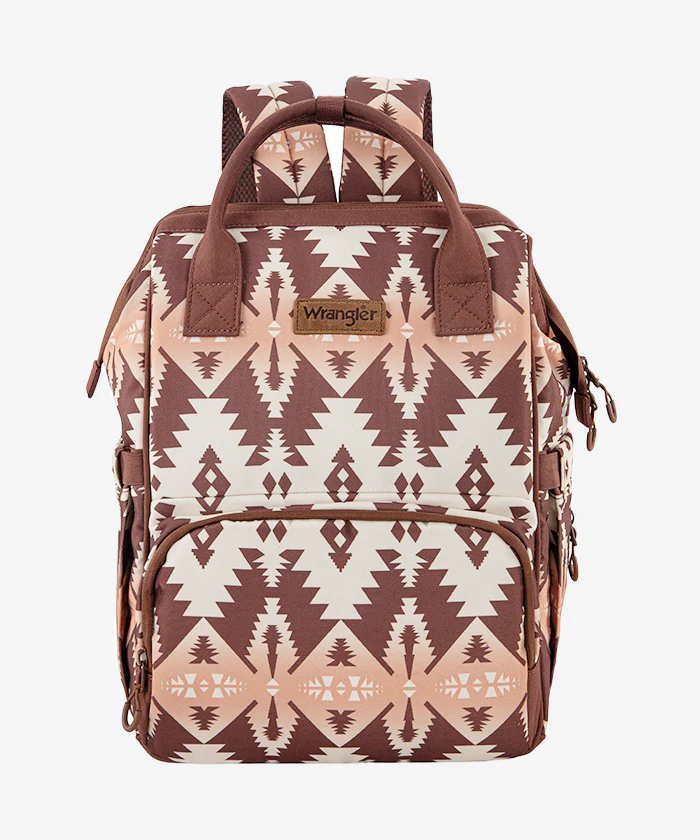 Wrangler Aztec Southwestern Print Diaper Bag