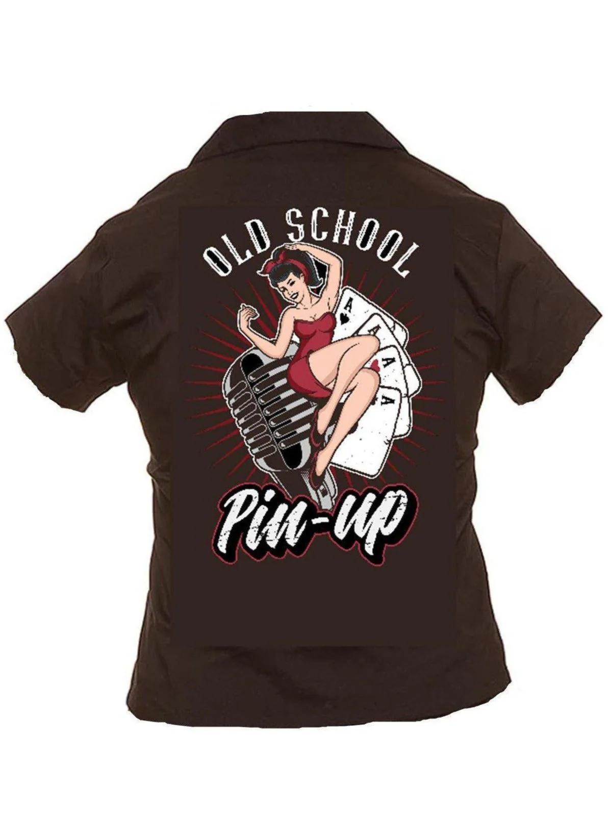 Old School Pin Up Retro Diner Top