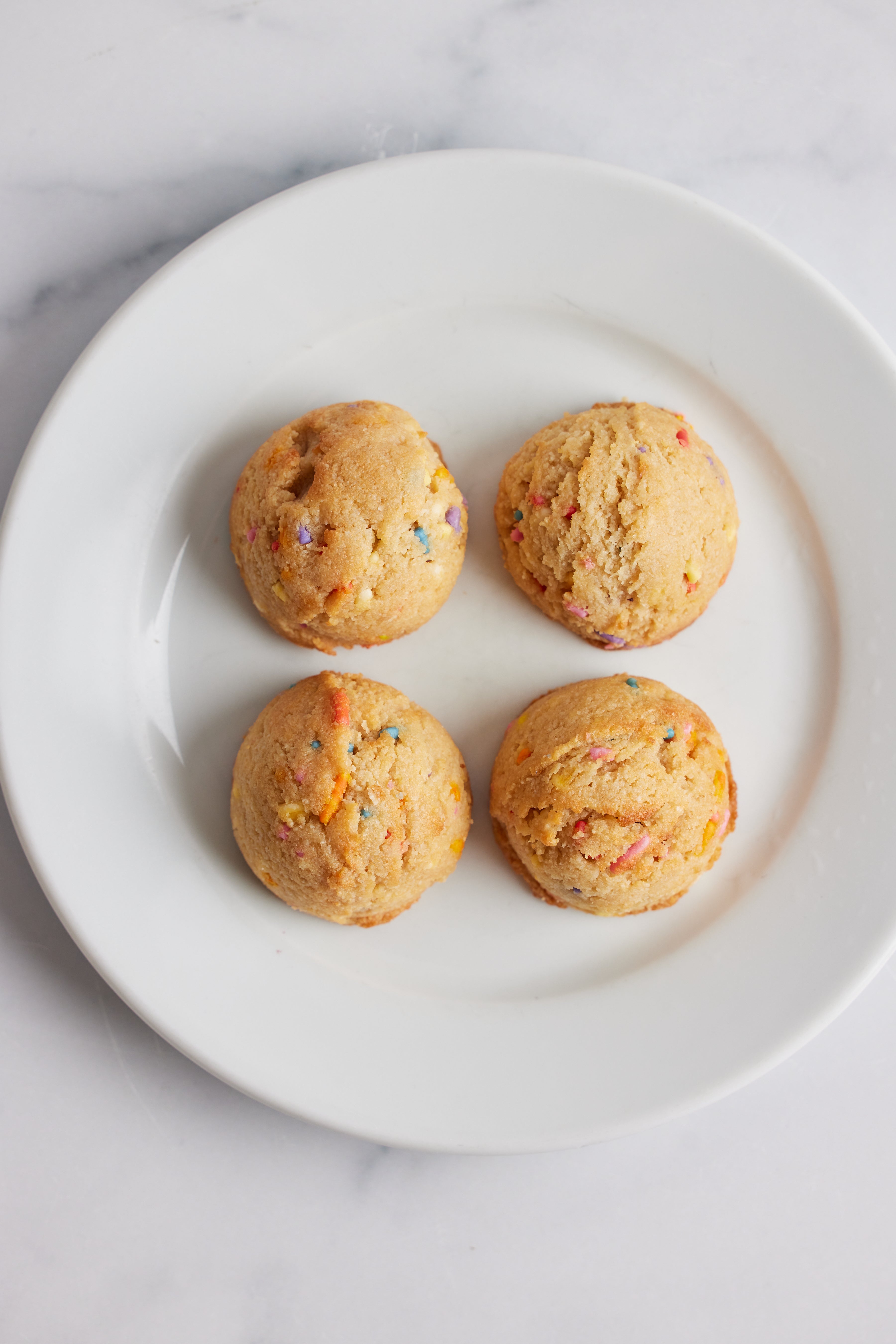 Rainbow Sprinkle Cookie Bites