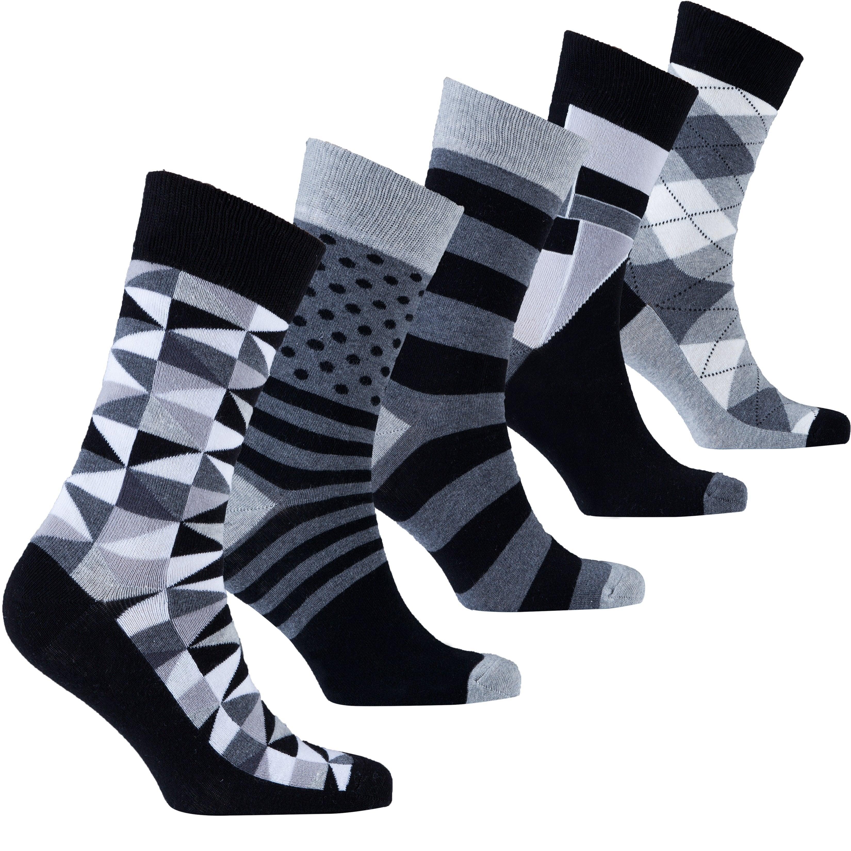 Men's Popular Mix Set Socks (5 Pack)