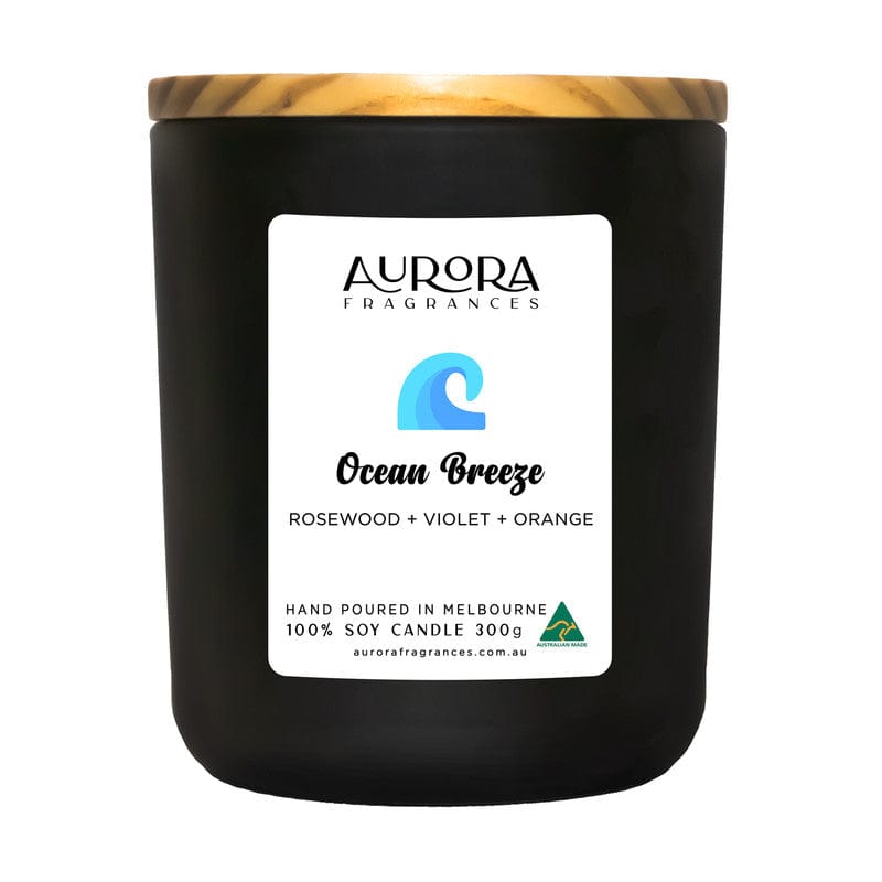 Ocean Breeze Triple Scented Soy Candle 300g