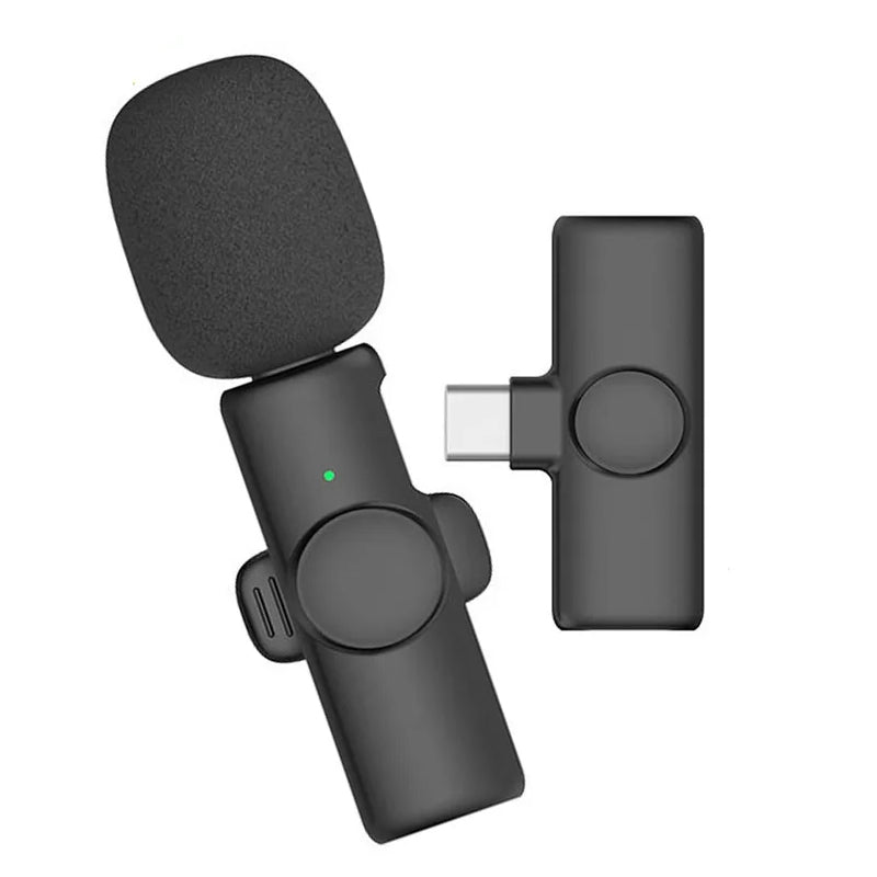 Plug and Play Wireless Microphone for Mobile Phone- USB Charging