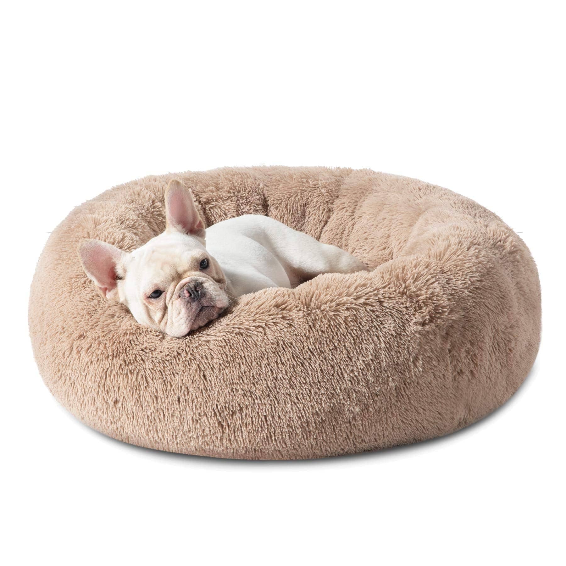 Calming Donut Bed for Dogs and Cats