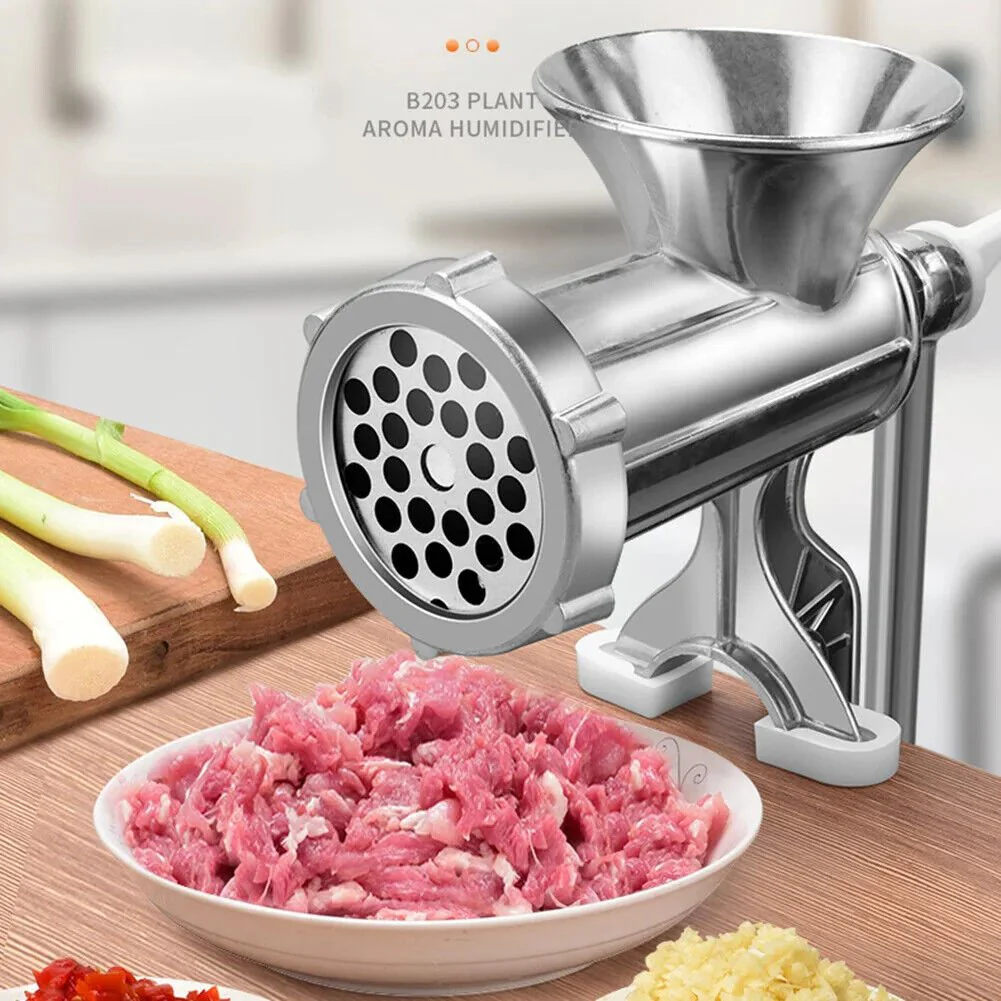 Meat Grinder Enema L Stainless Steel Manual Meat Grinder Hand Crank Meat