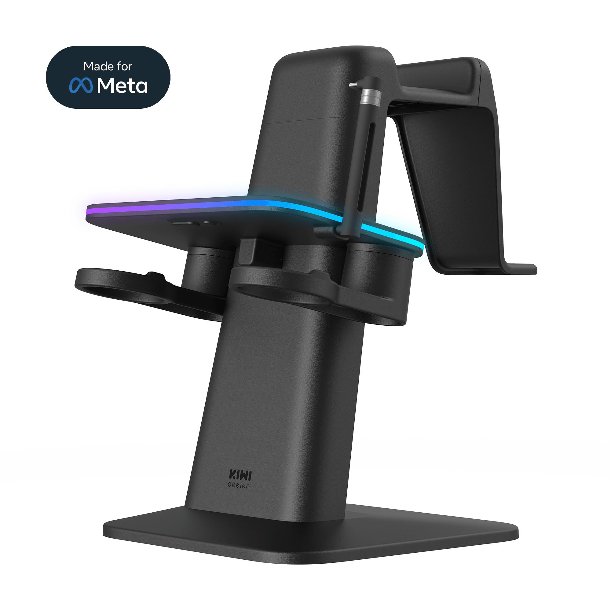 RGB Vertical Charging Stand for Quest 3/Quest 2/Quest Pro