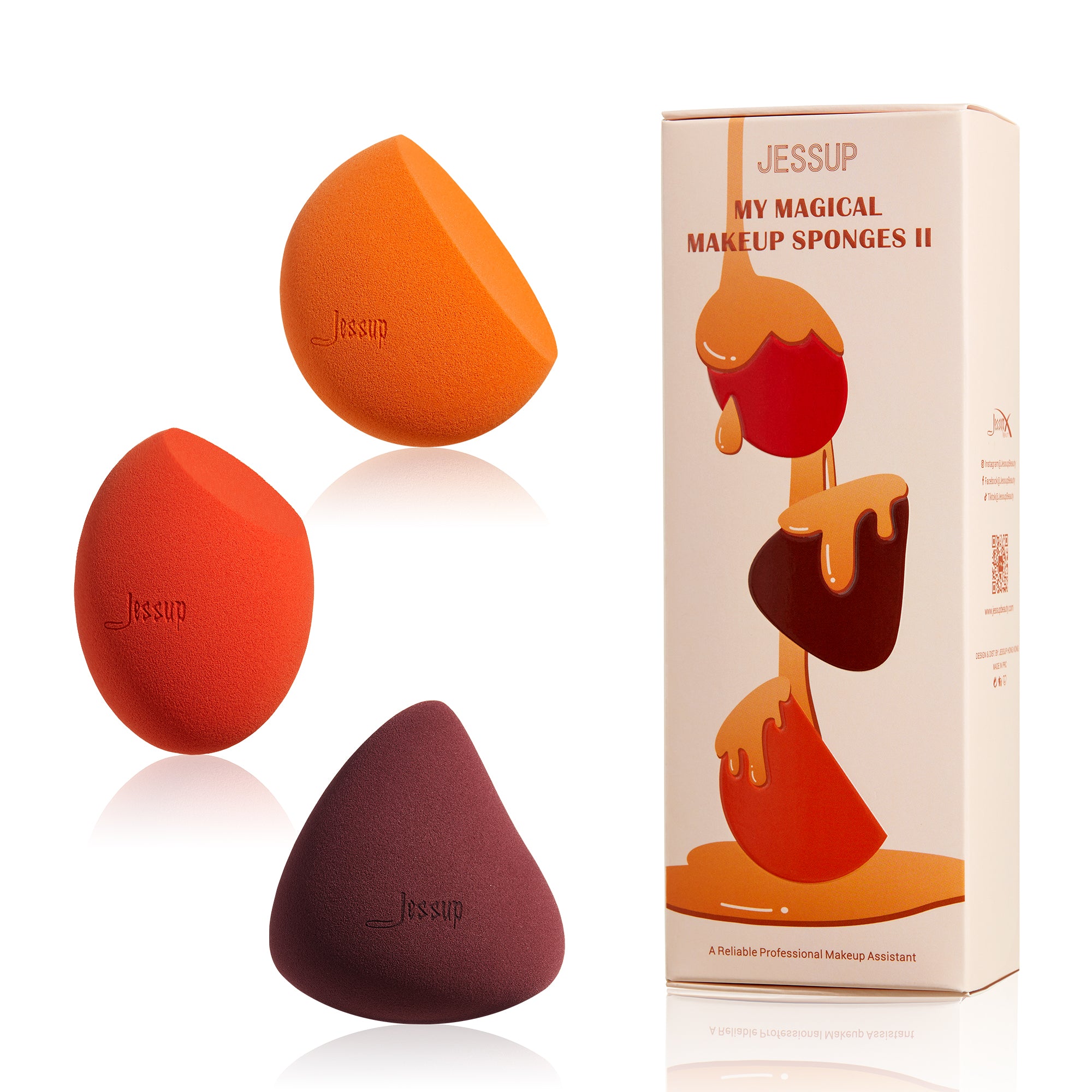 Makeup Sponge Set Face Soft Beauty Foundation Blender SP013