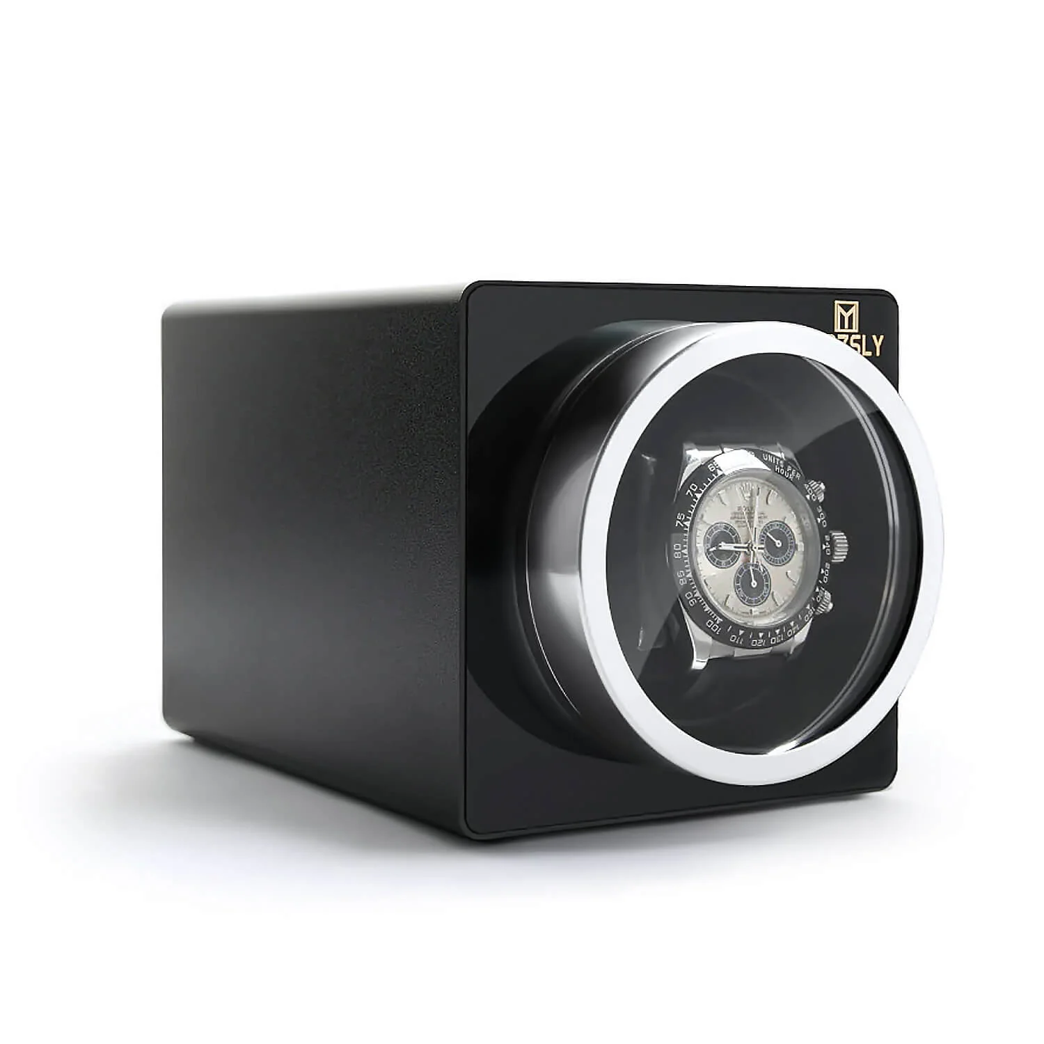 MOZSLY® Single Watch Winder - Space metal Black