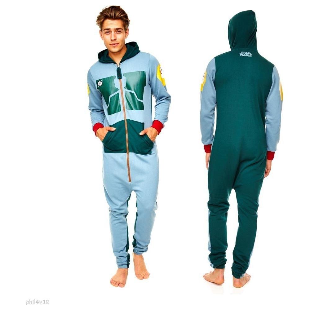 Boba Fett Onesie / Mens Star Wars Jumpsuit