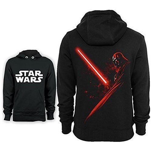 Darth Vader Shadow mens hoodie sweatshirt (star wars vadar hoody)