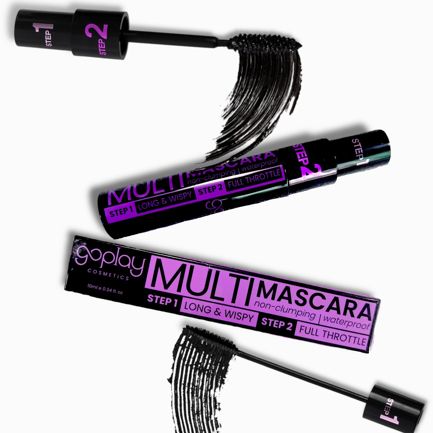 GoPlay Cosmetics Multi-Mascara: One mascara, 2 effects