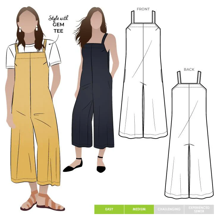 Mildred Jumpsuit Sewing Pattern