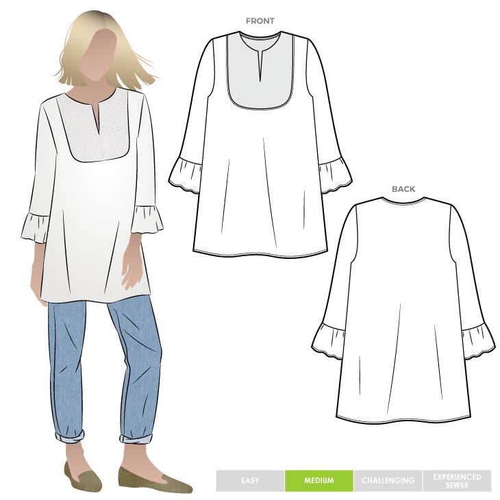 Culliver Tunic Sewing Pattern