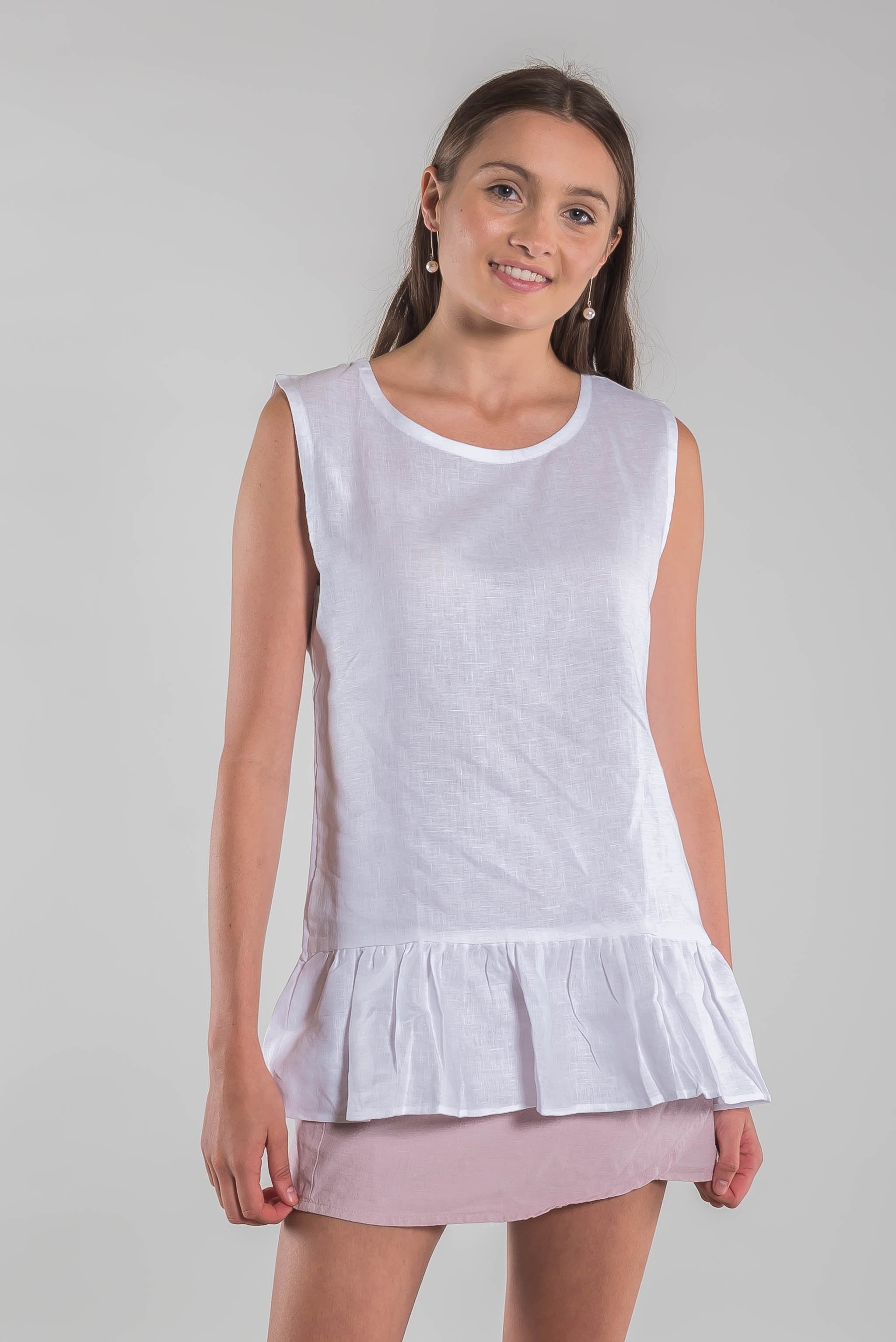 Instant Style Pure Linen Top