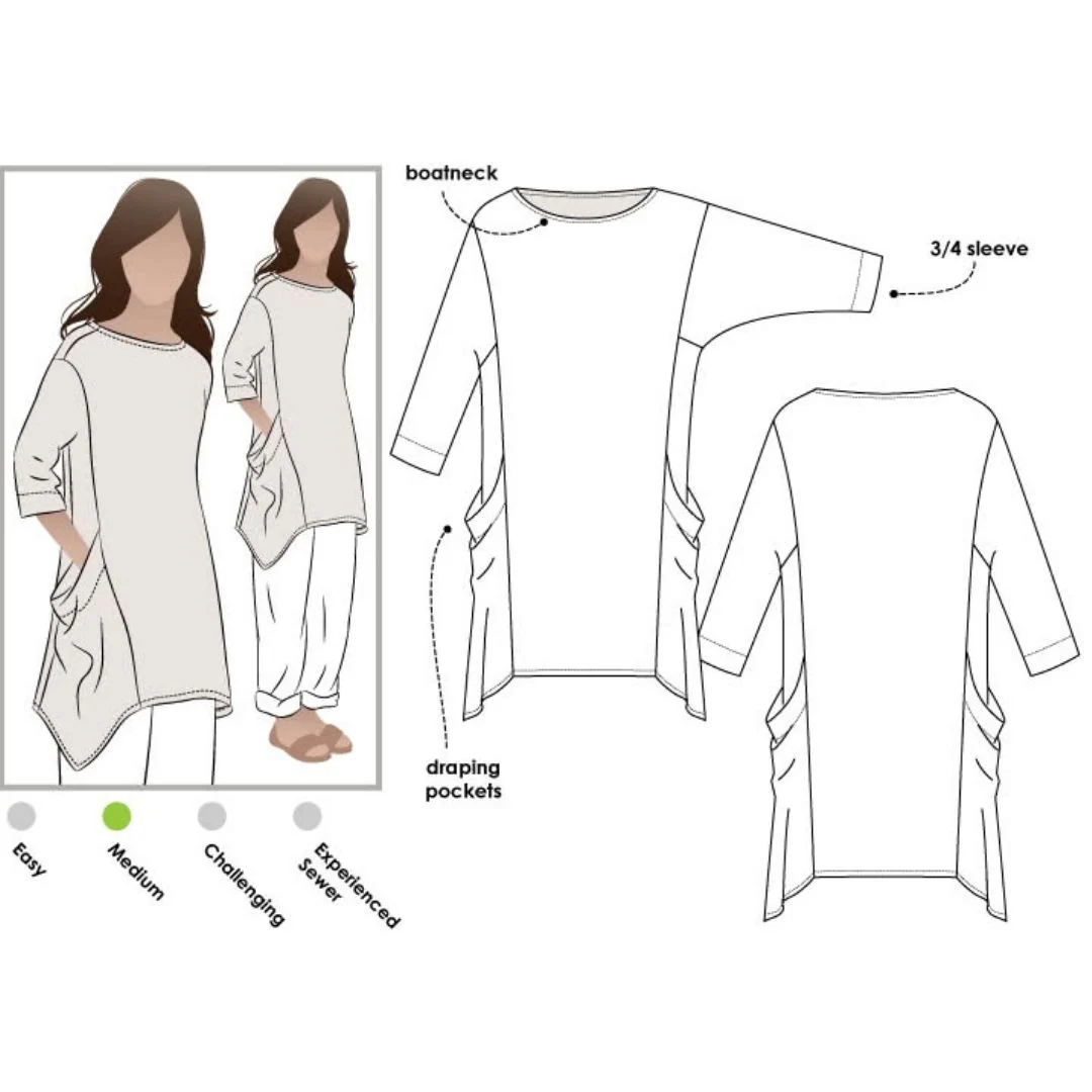 Kaye Tunic Sewing Pattern