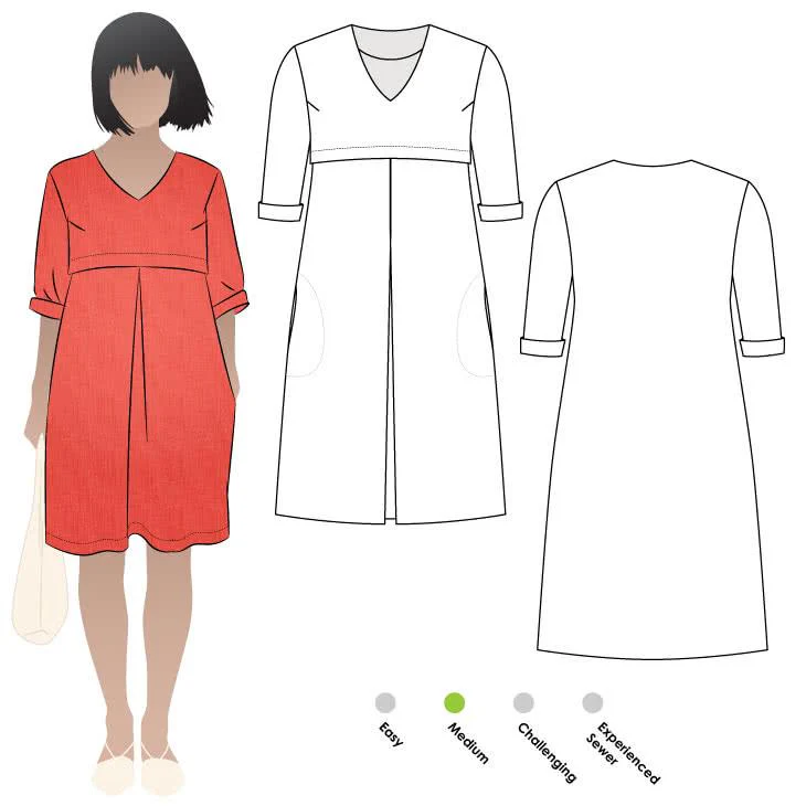 Patricia Rose Dress Sewing Pattern