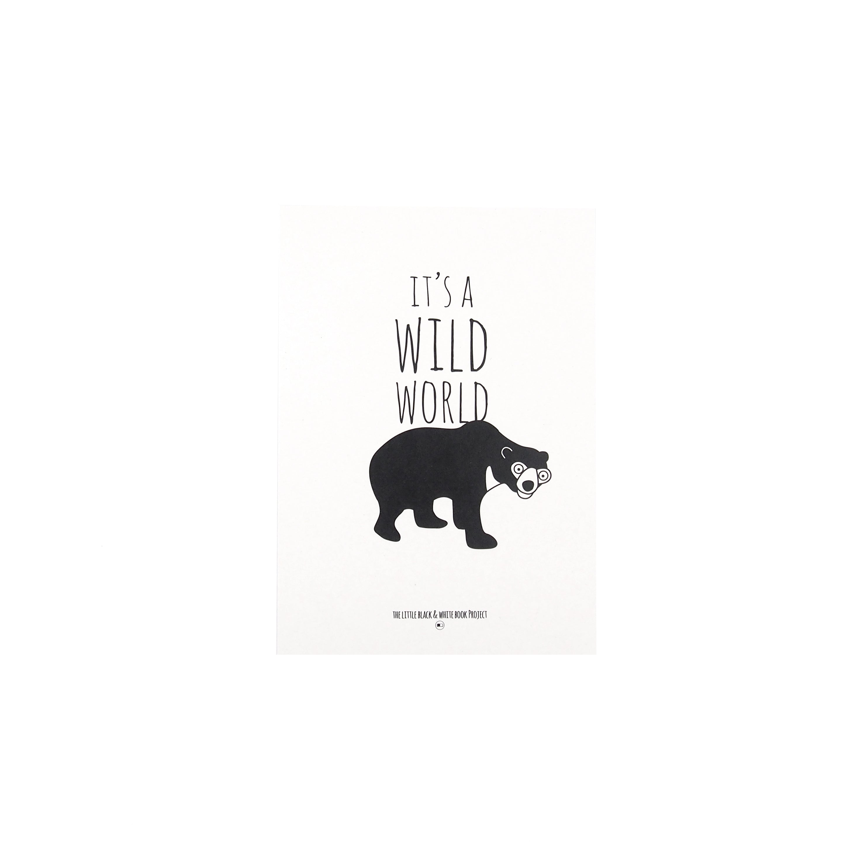'Its a wild world' sun bear print
