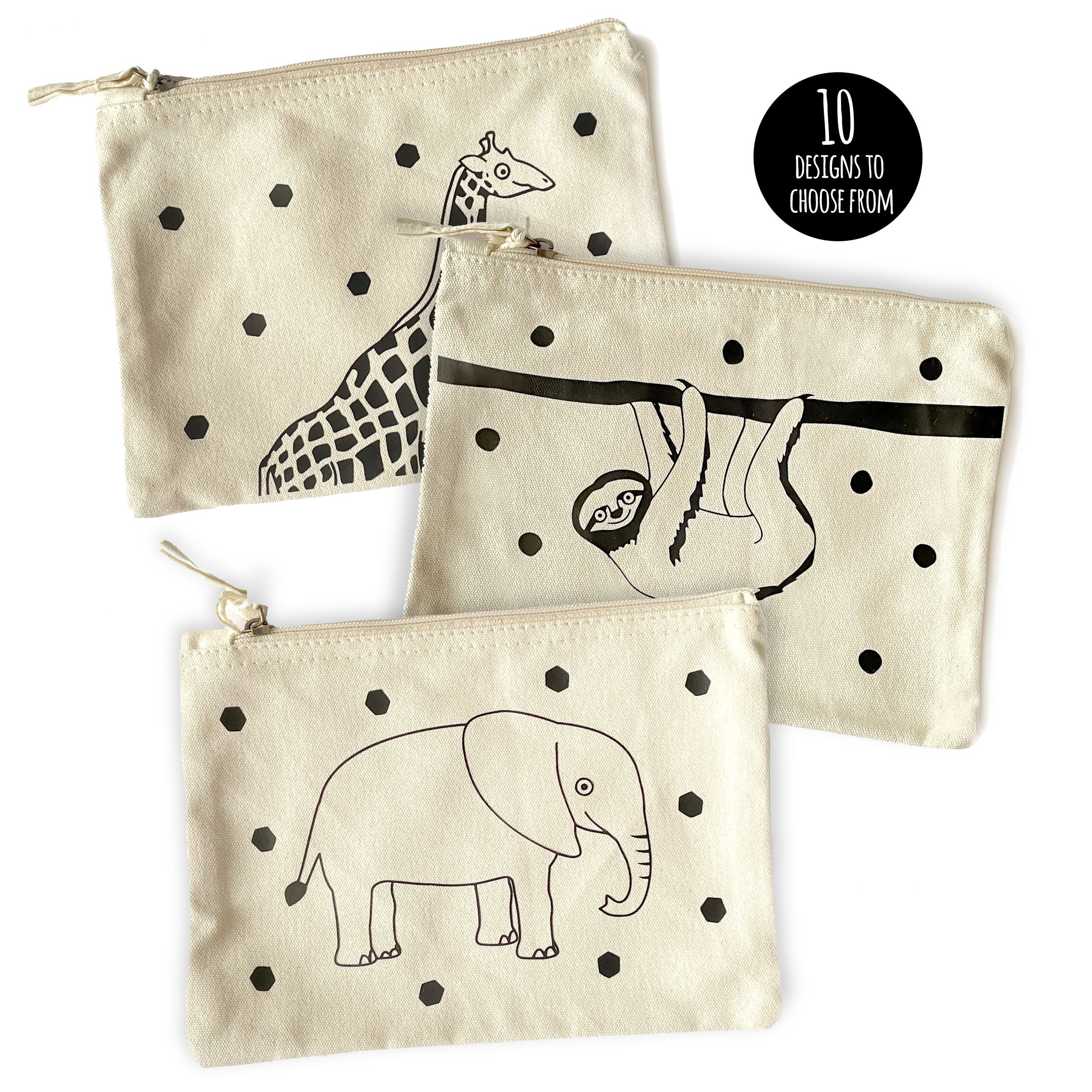 Animalmania grab and go pouch bags