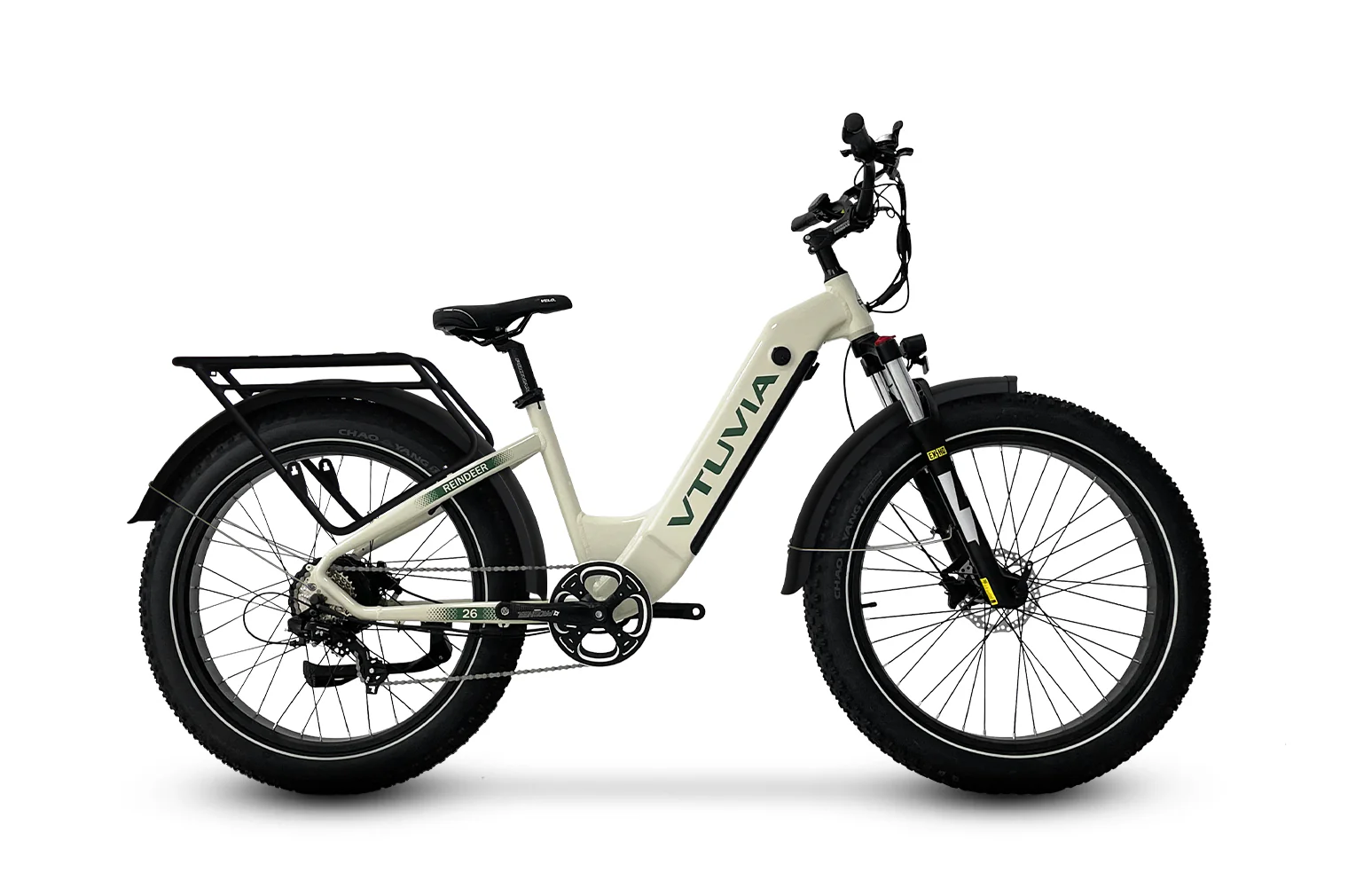 Reindeer 26 Inch Step-Thru Fat Tire E-Bike