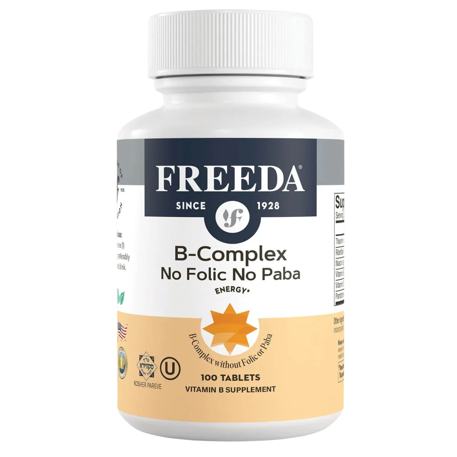 B-Complex No Folic-No Paba