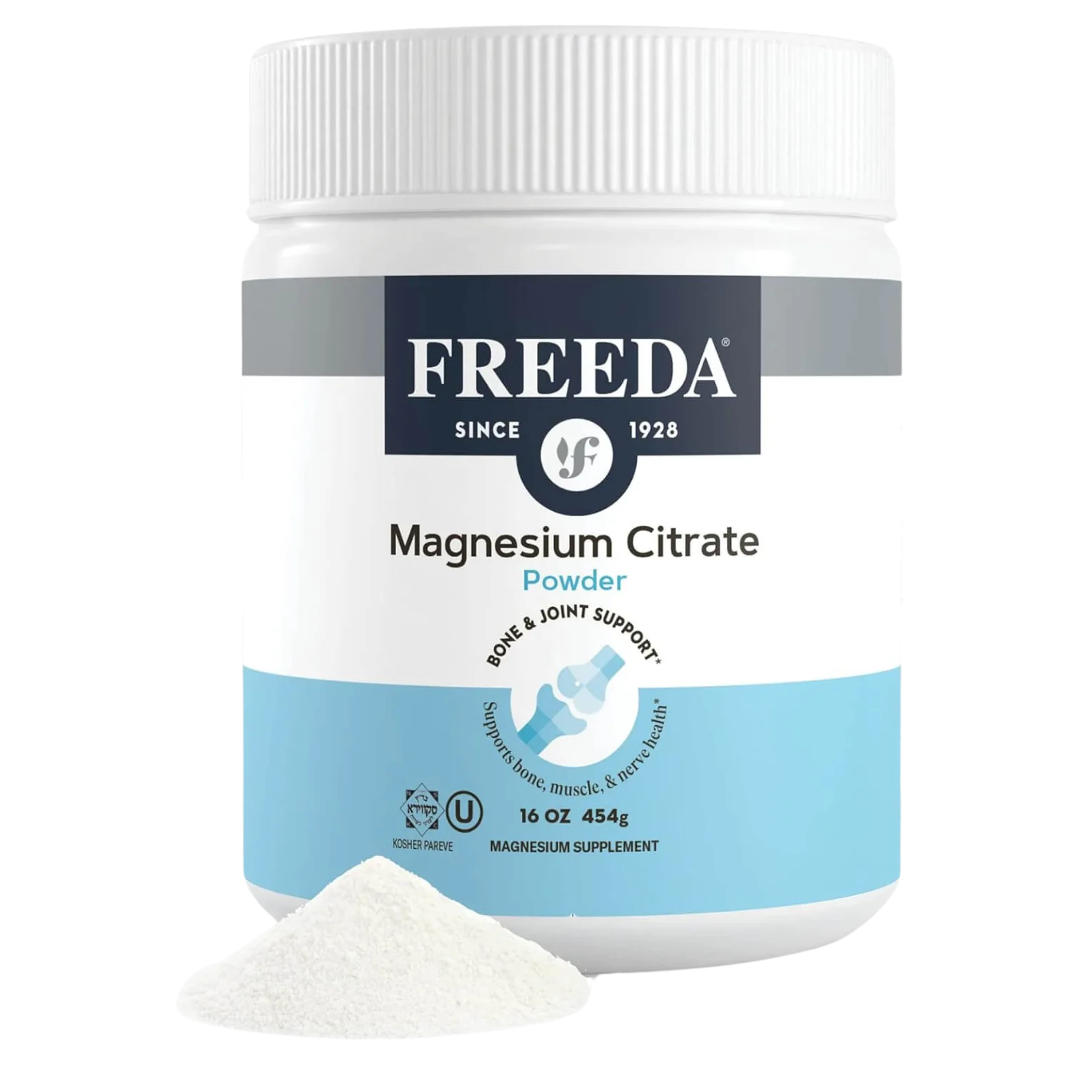 Magnesium Citrate Powder - 16 Ounces