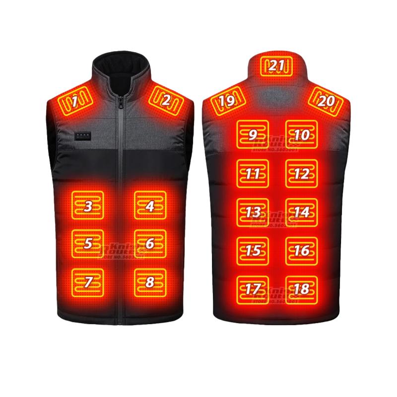 Gilet Chauffant Moto HOTGEAR™ - 21 Zones