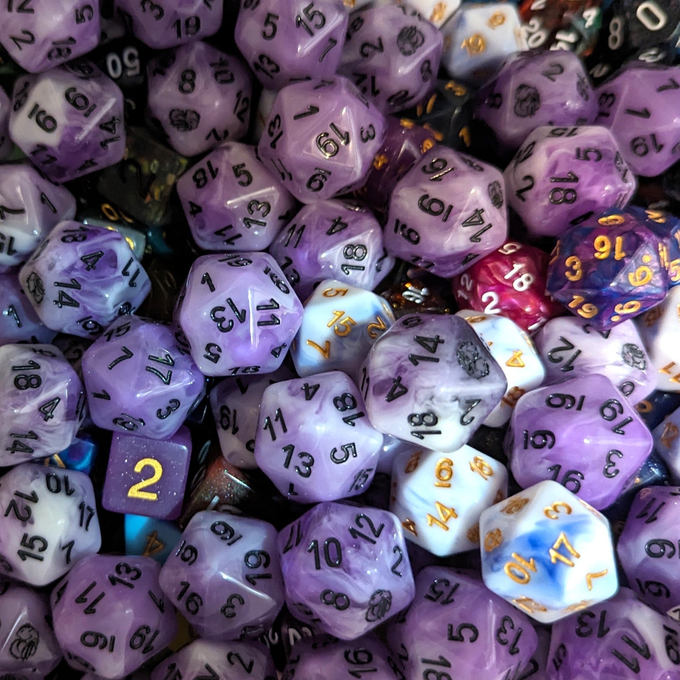 Mystery 7 Piece Dice Set