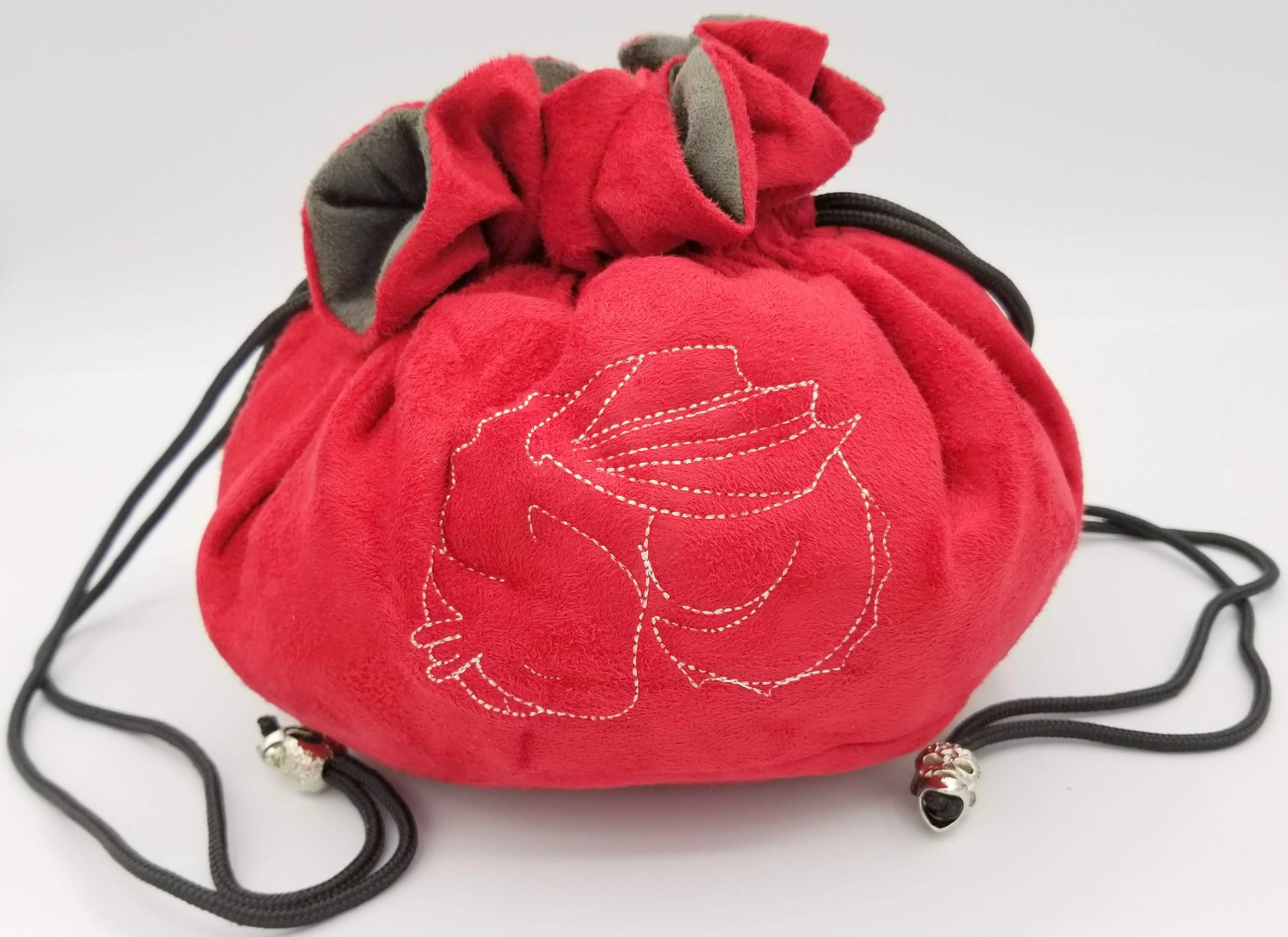 Red Velvet Dice Bag